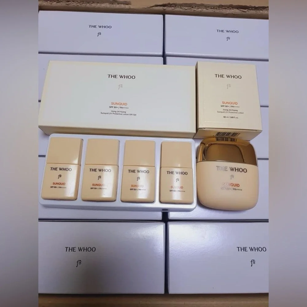 The history Whoo Gongjinhyang Sunquid UV Protective Lotion Special Set K-beauty